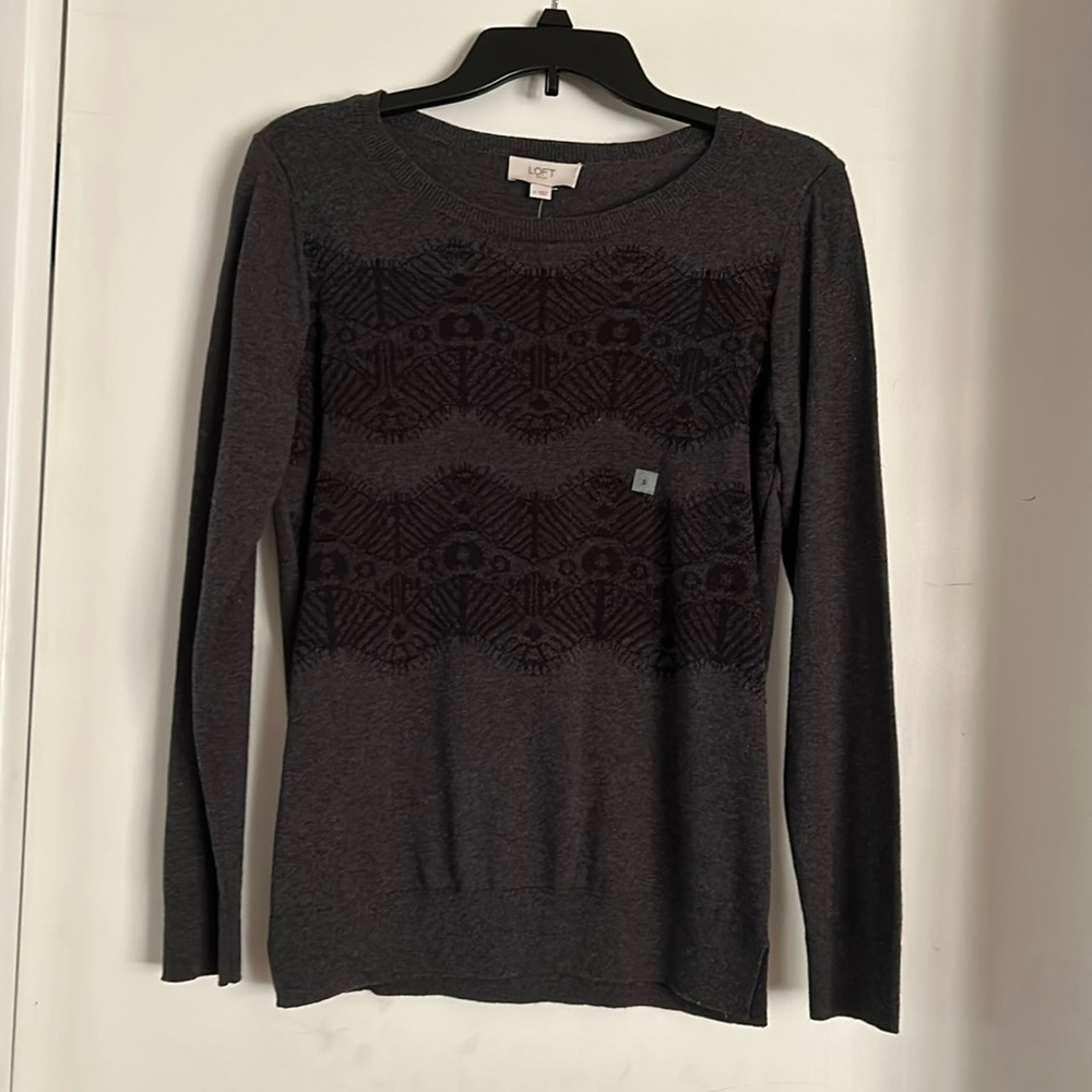 Loft sweater S grey